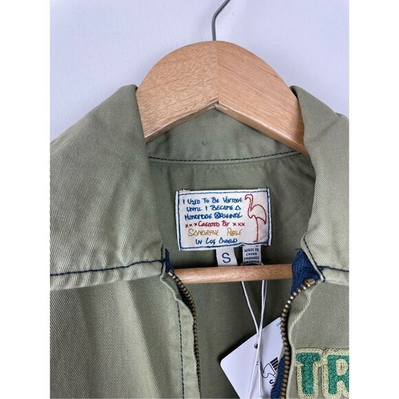 NWT Sandrine Rose TRES COOL FRONT ZIPPER JUMPSUIT Size S - Picture 4 of 16